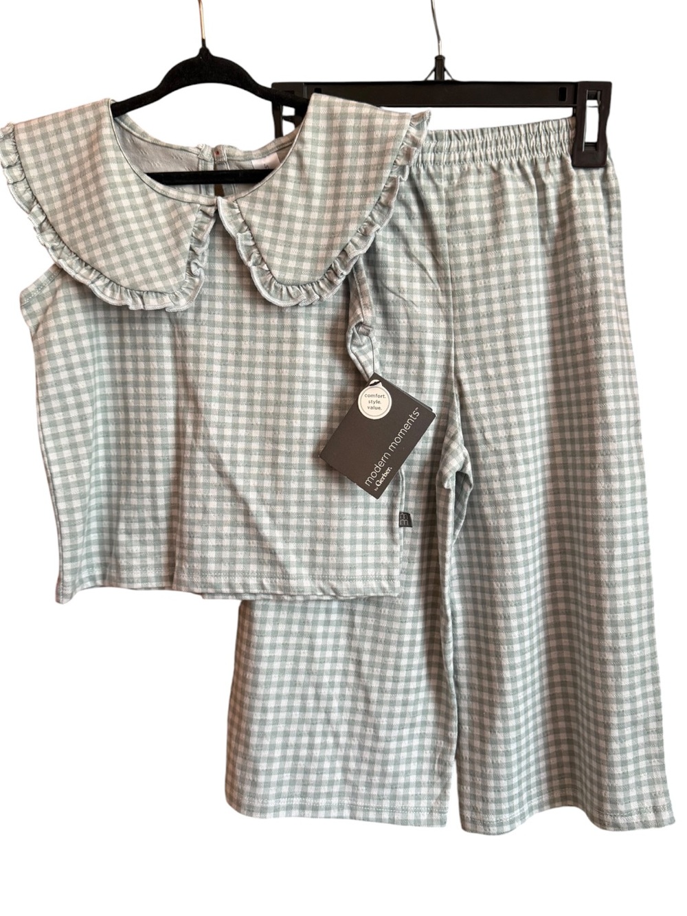 Modern Moments by Gerber Matching Gingham Set NWT Size 4T